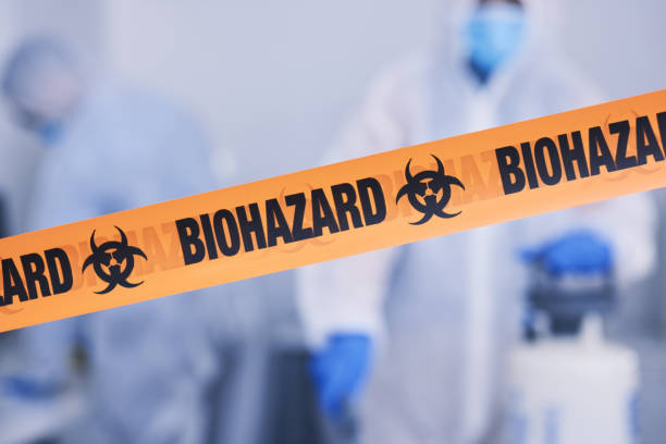 Professional Drug Lab Cleanup technician working in Lebanon, CT